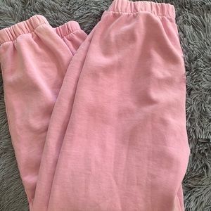 Brandy Melville Pink Sweatpants